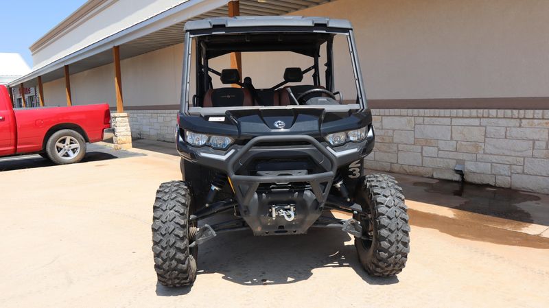 2024 Can-Am DEFENDER MAX LONE STAR EDITION TRIPLE BLACK Image 3