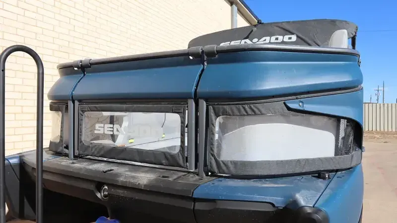 2025 SEADOO SWITCH CRUISE LIMITED 21 230HP PAINTED TRAILER HARBOR BLUE Image 27