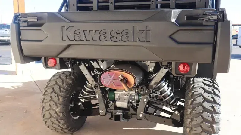 New 2026 Kawasaki MULE PROFXT 1000 LE PLATINUM RANCH EDITION METALLIC DEEP RED Image 4
