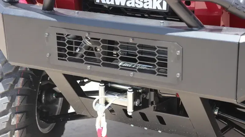 New 2026 Kawasaki MULE PROFXT 1000 LE PLATINUM RANCH EDITION METALLIC DEEP RED Image 10