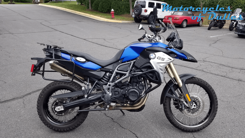 2016 BMW F 800 GS in a Blue exterior color. Motorcycles of Dulles 571.934.4450 motorcyclesofdulles.com 