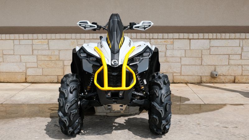 2024 CAN-AM Renegade X mr 650 in a BLACK-YELLOW exterior color. Family PowerSports (877) 886-1997 familypowersports.com 