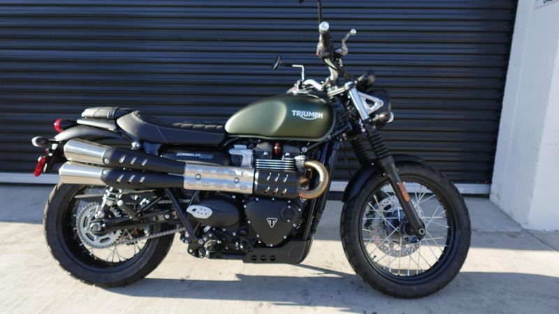 New 2025 Triumph Scrambler 900 Euro 5a Base 