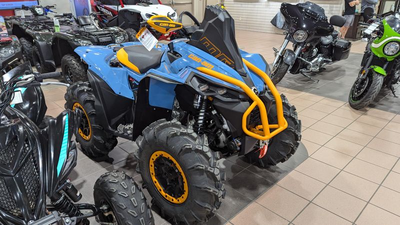 2025 Can-Am RENEGADE XMR 1000R SCANDI BLUE AND ORANGE CRUSHImage 3