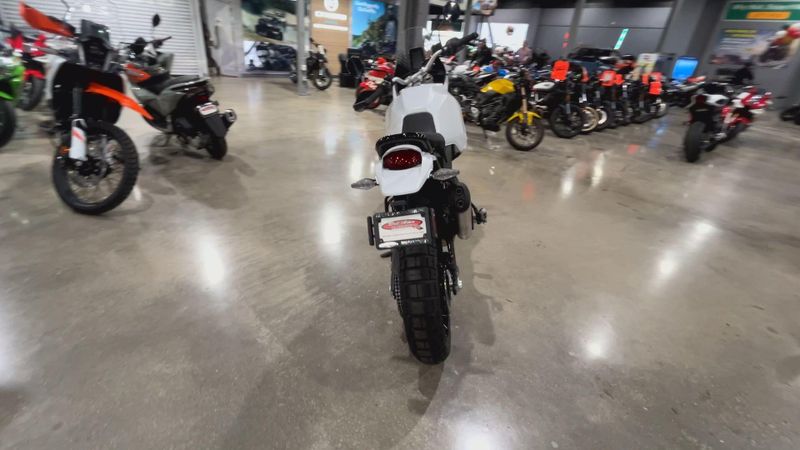 New 2025 Ducati Desertx  in a STAR WHITE SILK exterior color. Del Amo Motorsports of Redondo Beach (424) 390-7811 delamomotorsports.com 