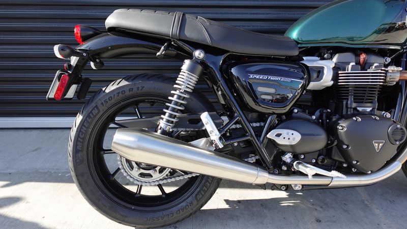 Used 2024 Triumph Speed Twin 900 Euro 5a Stealth Edition
