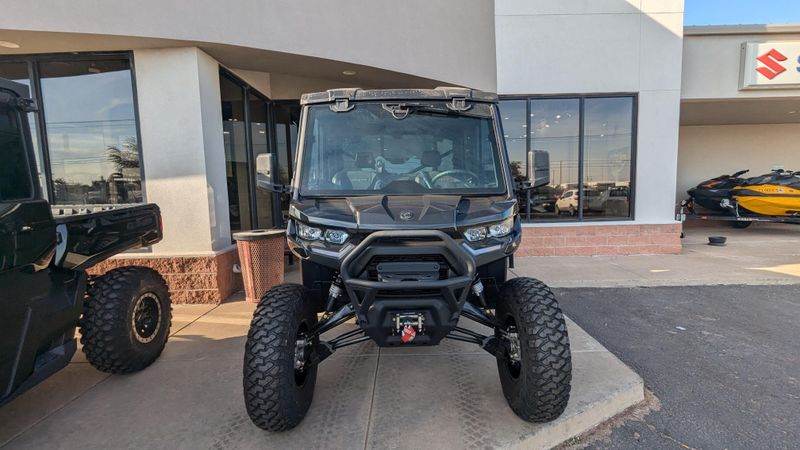 2025 Can-Am DEFENDER MAX LONE STAR CAB HD10 STEALTH BLACKImage 7