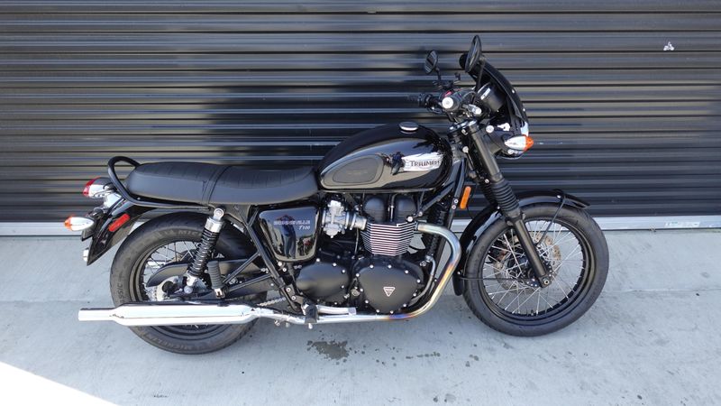 Used 2014 Triumph Bonneville T100 Black A3 