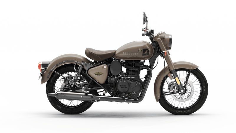 New 2024 Royal Enfield Classic 350 SIGNALS DESERT SAND Image 1