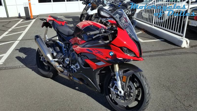 2023 BMW S 1000 RR in a Racing Red exterior color. Motorcycles of Dulles 571.934.4450 motorcyclesofdulles.com 