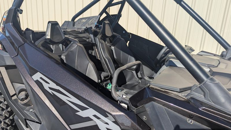 2024 POLARIS RZR PRO XP ULTIMATE  SUPER GRAPHITE in a GRAPHITE exterior color. Family PowerSports (877) 886-1997 familypowersports.com 