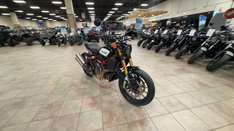 Used 2019 Indian Motorcycle FTR 1200 S  in a CARBON exterior color. Vista Del Amo Motorsports 760-330-5665 delamomotorsports.com 