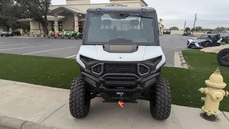 2025 Polaris RANGER CREW XD 1500 NORTHSTAR EDITION ULTIMATE GHOST WHITE METALLIC SMOKEImage 12