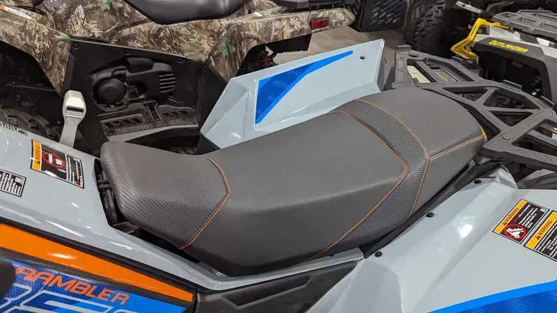 2024 Polaris SCRAMBLER 850 STORM GRAY AND RADAR BLUEImage 12