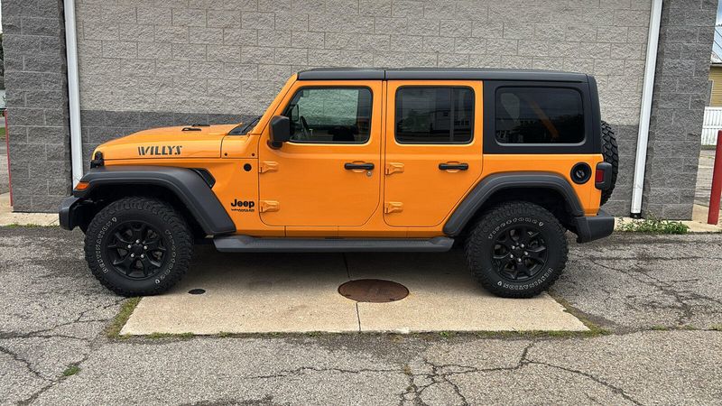 Used 2021 Jeep Wrangler Unlimited WillysImage 2