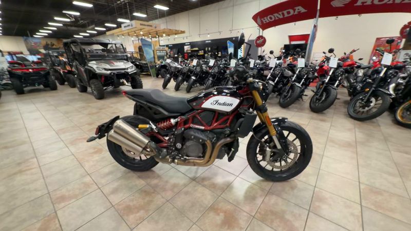 Used 2019 Indian Motorcycle FTR 1200 S  in a CARBON exterior color. Vista Del Amo Motorsports 760-330-5665 delamomotorsports.com 