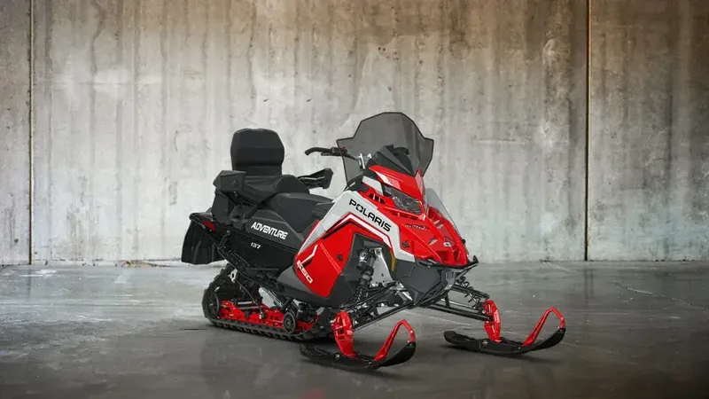New 2027 Polaris 650 INDY ADV 137 RED Image 1