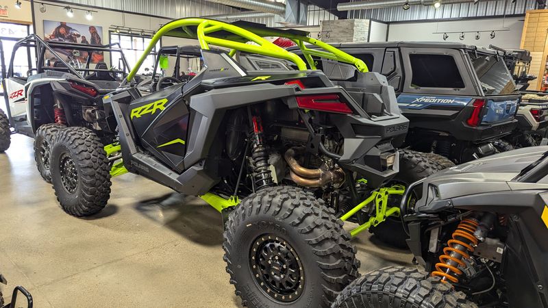 2024 POLARIS RZR PRO R ULTIMATE  ONYX BLACK in a BLACK exterior color. Family PowerSports (877) 886-1997 familypowersports.com 