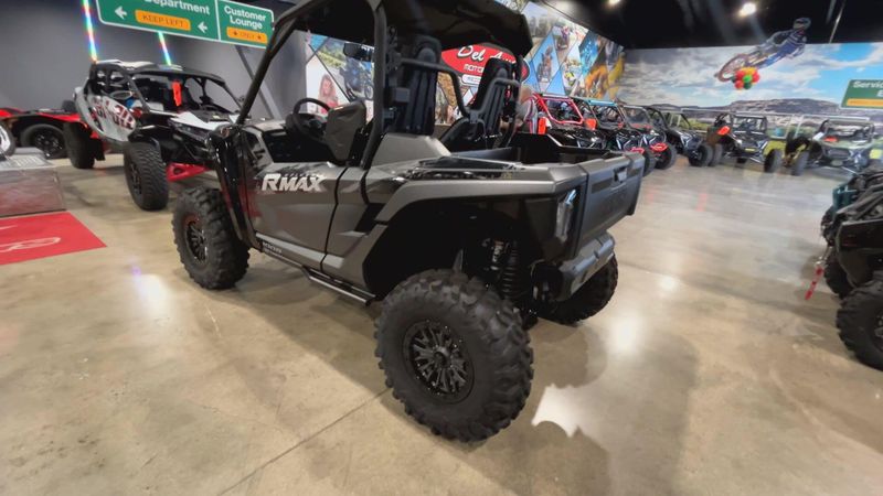 2025 Yamaha WOLVERINE RMAX2 1000 XT-R  in a MATTE GREY/METALLIC BLACK exterior color. Del Amo Motorsports of Redondo Beach (424) 390-7811 delamomotorsports.com 