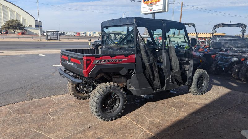 2025 Polaris RANGER CREW XP 1000 PREMIUM SUNSET REDImage 5