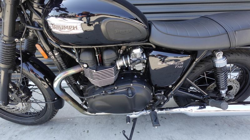 Used 2014 Triumph Bonneville T100 Black A3 
