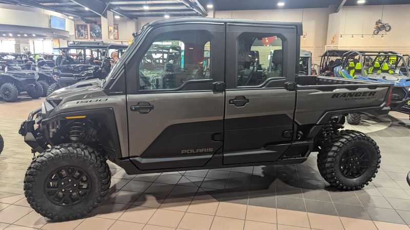 2025 Polaris RANGER CREW XD 1500 NORTHSTAR EDITION ULTIMATE TITANIUM METALLIC GLOSSImage 3