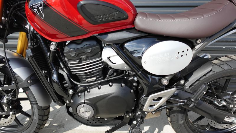 New 2025 Triumph Scrambler 400 X 
