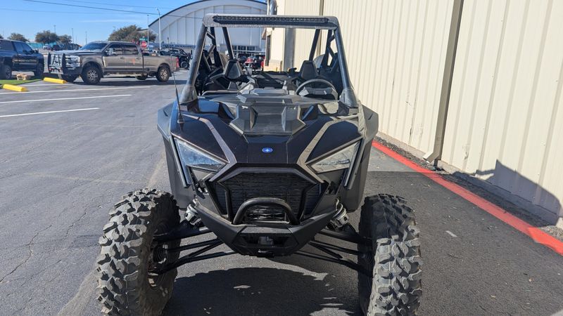 2024 POLARIS RZR PRO XP ULTIMATE  SUPER GRAPHITE in a GRAPHITE exterior color. Family PowerSports (877) 886-1997 familypowersports.com 