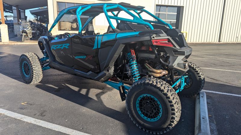 2025 Polaris RZR PRO R 4 ULTIMATE BLACK CRYSTAL AND RADIANT GREENImage 3