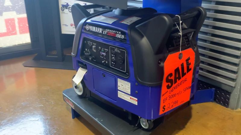 2023 Yamaha EF30ISEBZ  in a TEAM YAMAHA BLUE exterior color. Del Amo Motorsports of Orange County (949) 416-2102 delamomotorsports.com 