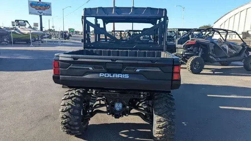 2025 Polaris RANGER CREW XP 1000 TEXAS EDITION BLACK CRYSTALImage 5