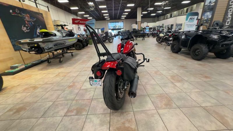 Used 2025 Indian Motorcycle 101 SCOUT WHITE MTLC WGRFX TEC Image 8