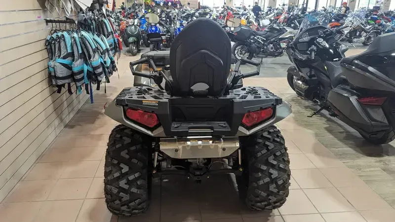 2024 POLARIS SPORTSMAN TOURING XP 1000 TRAIL HEAVY METAL in a HEAVY METAL exterior color. Family PowerSports (877) 886-1997 familypowersports.com 