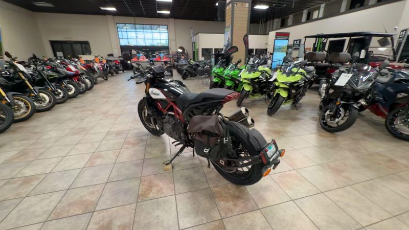 Used 2019 Indian Motorcycle FTR 1200 S  in a CARBON exterior color. Vista Del Amo Motorsports 760-330-5665 delamomotorsports.com 
