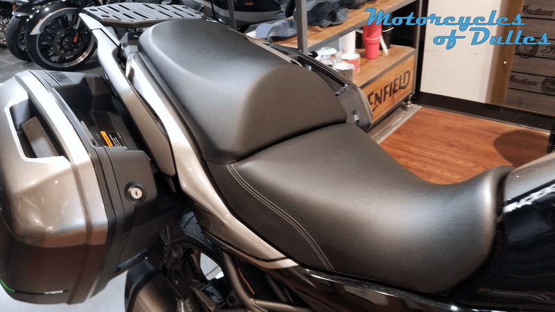 2022 Kawasaki Versys 1000 in a Black exterior color. Motorcycles of Dulles 571.934.4450 motorcyclesofdulles.com 