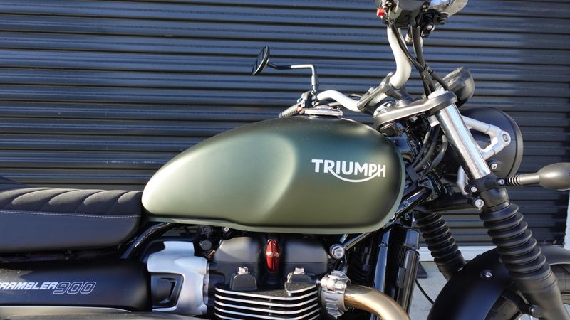 New 2025 Triumph Scrambler 900 Euro 5a Base 