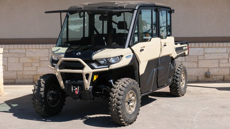 2024 CAN-AM DEFENDER MAX LIMITED HD10 DESERT TAN AND TIMELESS BLACKImage 7