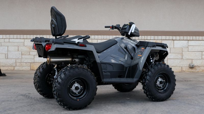 2025 POLARIS SPORTSMAN TOURING 570 EPS STEALTH GRAY in a STEALTH GRAY exterior color. Family PowerSports (877) 886-1997 familypowersports.com 