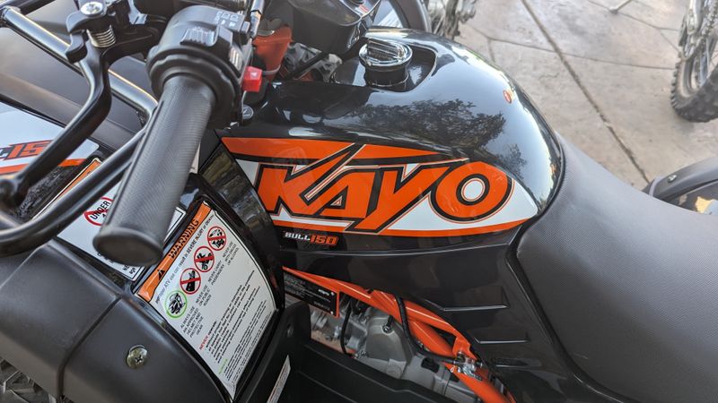2023 KAYO BULL 150 in a BLACK exterior color. Family PowerSports (877) 886-1997 familypowersports.com 