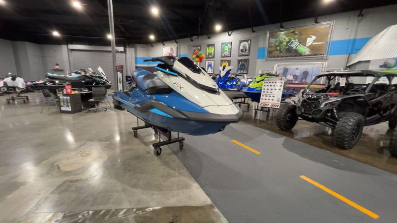 2025 Yamaha FX LIMITED SVHO  in a DEEPWATER BLUE exterior color. Del Amo Motorsports of Redondo Beach (424) 390-7811 delamomotorsports.com 