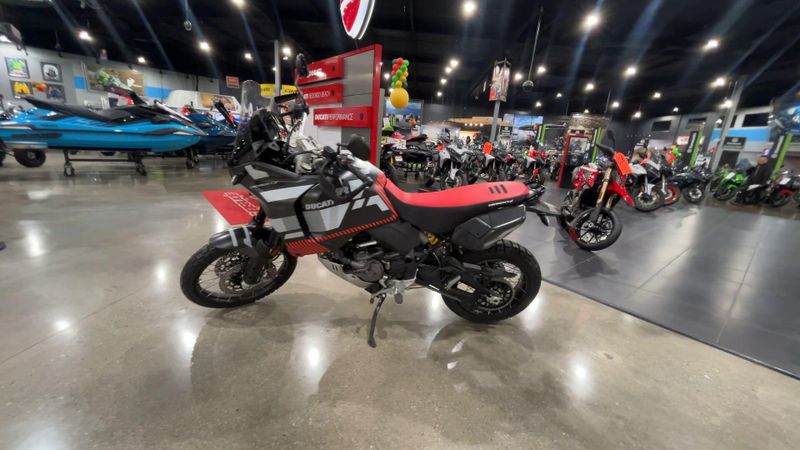 2024 Ducati Desertx  in a R22 LIVERY exterior color. Del Amo Motorsports of Redondo Beach (424) 390-7811 delamomotorsports.com 