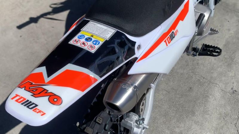 New 2025 Kayo TD110EFI Image 6
