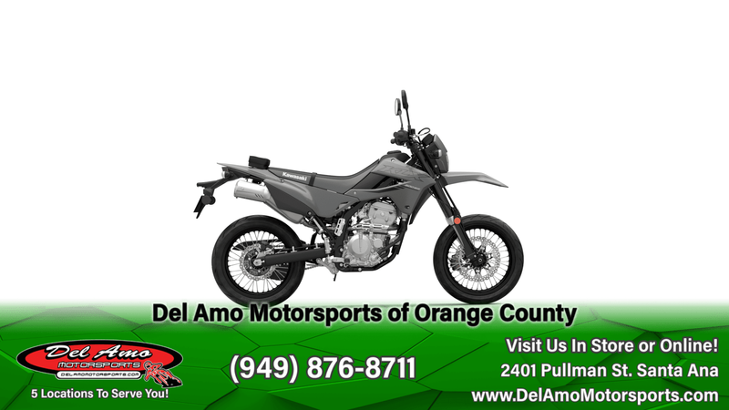 2024 Kawasaki KLX300GRFNL-GY1  in a BATTLE GRAY exterior color. Del Amo Motorsports of Orange County (949) 416-2102 delamomotorsports.com 