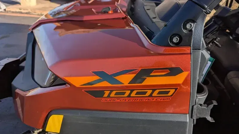 2025 Polaris RANGER CREW XP 1000 PREMIUM ORANGE RUSTImage 7