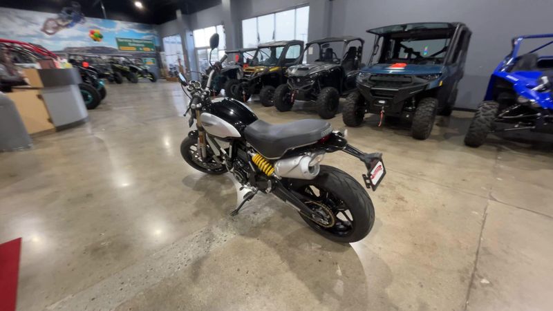 2018 Ducati SCRAMBLER 1100 SPORT  in a BLACK exterior color. Del Amo Motorsports of Redondo Beach (424) 390-7811 delamomotorsports.com 