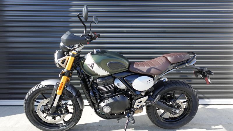 New 2025 Triumph Scrambler 400 X Base 