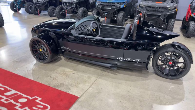 2024 Vanderhall CARMEL BLACKJACK  in a BLACK exterior color. Del Amo Motorsports of Redondo Beach (424) 390-7811 delamomotorsports.com 