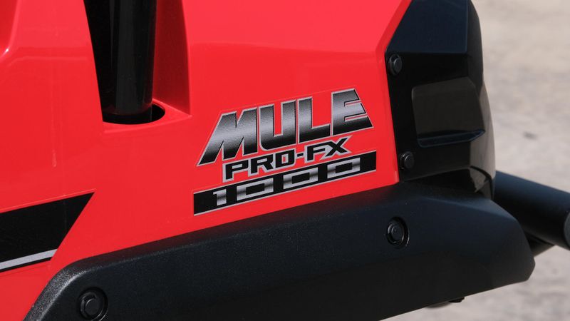 2025 Kawasaki MULE PROFX 1000 HD EDITION FIRECRACKER REDImage 14