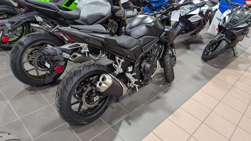 2025 Honda CB500F ABS MATTE BLACK METALLICImage 4