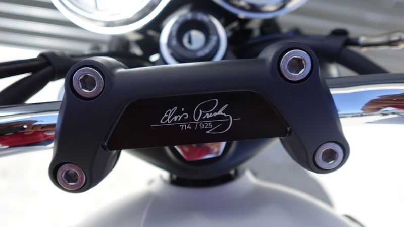 New 2025 Triumph Bonneville T120 Elvis Edition Euro 5a 